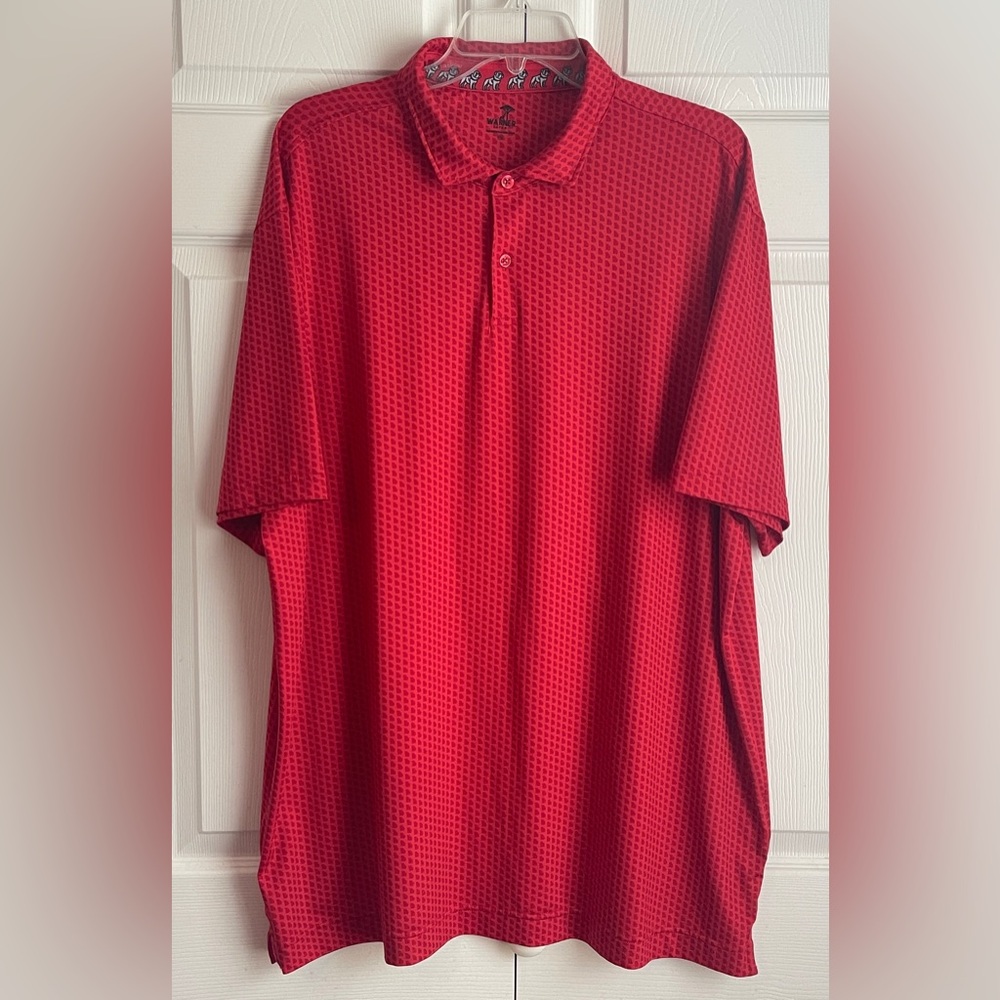 Warner Safari Men’s Georgia Bulldog Red Polo Shirt Size XXL